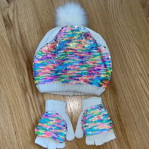 Kids winter hat/gloves